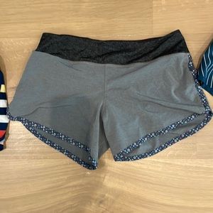 Hardly worn Rabbit lined running shorts